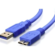 Kabelis Brackton Usb-A Male - Usb Micro B 1M Blue Us3-Amb-0100.U