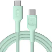 Kabelis Green Cell Powerstream Usb Type-C Male - 100W Mint 0.3M Kabgc100Ps30Mg
