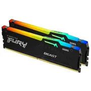 Kingston Ddr5 16Gb 2 x 8Gb Dual-Kit Beast Rgb Operatīvā Atmiņa Kf560C36Bbeak2-16