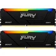 Kingston Fury Beast Rgb Operatīvā Atmiņa 2 X 8Gb / 3200Mhz Ddr4 Kf432C16Bb2Ak2/16