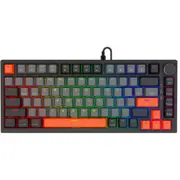 Klaviatūra Savio Gasket magnetic Astral Outemu White Jade, 3-Color keycaps Black 5905106070177