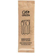 Koka galda piederumu komplekts Go Green/ 0,01Kg 1901049