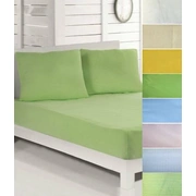 Kokvilnas palags ar gumiju 140X200X20 cm 1587
