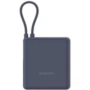 Kompakts ārējais uzlādes akumulators ar 33W ātro uzlādi un integrētu Usb-C kabeli 10000 mAh Power Bank Ice Blue Bhr9341Gl Xiaomi