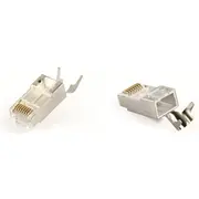 Konektors Gembird Cat7 8P8C Rj45 gold plated 15U Ftp Sftp 50Pcs Lc-Ptf7-01/50
