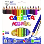 Krāsainie zīmuļi Carioca  akvareļu, 24 krāsas 200-13264