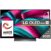 Lg televizors Oled 48 Oled48C51La, 4K Ultra Hd, evo, 3840 x 2160, 0.1 ms, Dvb-C, Dvb-S, Dvb-T, Wi-Fi, Ethernet Lan, Melns Oled48C51La