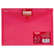 Mape-Aploksne ar pogu Patio Pp, A5 formāts, sarkana 150-02877