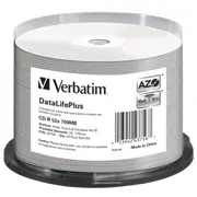 Matricas Cd-R Verbatim 700Mb 1X-52X Datalifeplus No Id 50 Pack Spindle 43756V