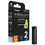 Panasonic Eneloop Pro Baterijas Aa 2500Mah uzlādējams 2Gb. Bk-3Hcde/2Be