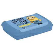 Pārtikas uzglabāšanas trauks deco-click-box mini 0,5L Carla  QuotMinions HungryQuot 17X13X3,5Cm gaiši zils 0610704703364