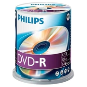 Philips Dvd-R 4.7Gb Cake Box 100 Phovrg4710016Sp