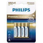 Philips Lr03M4B/10 Premium Alkaline Aaa Baterijas