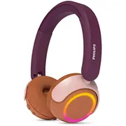 Philips on-ear austiņas ar Bluetooth bērniem, violets/oranžs Tak4200Mp/00