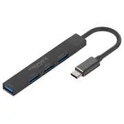 Promate Litehub-4 Usb-C Hub 3X Usb 2.0 / 1X 3.0 Hublitehub4Bk