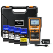 Pt-E560Btsp4 profesionāls uzlīmju printeris 4Lent,Usb,Bt,24Mm,Cauruļu apdruka,akumul,adapt,koferis Pte560Btspql1