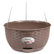 Puķu pods piekarināms Natural Oslash30X14,5Cm brūns 2175503