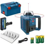 Rotācijas lāzers Grl 300 Hv  Lr 45 L-Boxx Koferī Professional, 0601061506 Bosch