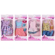 Rotaļlieta Lelles Fashion apģērbs ar aksesuāriem 6410416382975