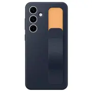 Samsung Ef-Gs721Cne Standing Grip Cover Aizsargapvalks priekš Galaxy S24 Fe / zils un melns Ef-Gs721Cnegww
