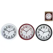 Sienas pulkstenis 22 cm, dažādi dizaini, x 5 Decorlife 8430540633581