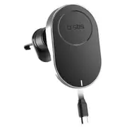 Telefona turētājs Sbs Magsafe Magnetic 15W Retractable cable Tesupp15Wretracabl