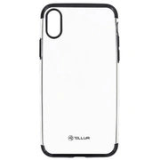 Tellur Cover Silicone Electroplated for iPhone X/Xs black