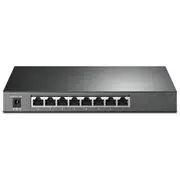 Tp-Link Tl-Sg2008P tīkla komutators L2 Easy-Managed 8 Gigabit Rj45 4 Poe 62 W Vlan Qos Igmp Snooping melns