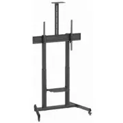Tv stiprinājums Gembird 60 - 100 floor stand with caster wheels Tilt Tvs-100T-03