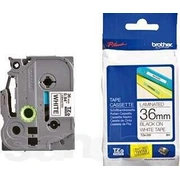 Tze-261 uzlīmju lente melns uz balta 36Mm Tze261