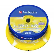 Verbatim Dvd  Rw Ierakstāmie Diski 25Gab 43489