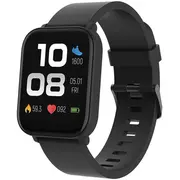 Viedpulkstenis ar pilna skārienekrāna displeju Bluetooth savienojumu un multisporta režīmiem Easy Sw-54 Melns Cns-Sw54Bb Canyon