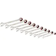 Vienpusēja vaļējā tipa atslēga Sprūdrata Atslēgu Komplekts 10 Gab. Professional, 1600A02Au0 Bosch