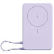 Xiaomi Magnetic Bhr08Pagl Bezvadu ārējais uzlādes akumulators 5900 mAh Usb-C Purple