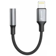 Adapteris Swissten Lightning Male - 3.5Mm Female Black 73502313