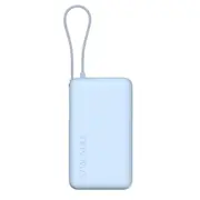 Ārēja baterija Xiaomi 10000Mah 67W Ice Blue ar integrētu Usb-C vadu Bhr08Nzgl