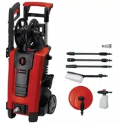 Augstspiediena tīrītājs Te-Hp 140, Einhell, 4140760, 140 bar, 1900 W, 420 l/h plūsma, iekļauti piederumi 4140760