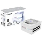 Barošanas bloks Gigabyte Aorus Elite 1000W 80 Plus Platinium Ice White Gp-Ae1000Pmpg5Ice