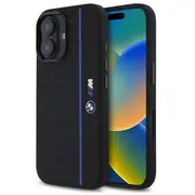 Bmw Silicone Magsafe Hexagon Blue Line Cover Aizsargapvalks priekš Apple iPhone 16 Bmhmp16S23Sheb