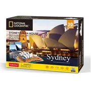 Cubicfun National Geographic 3D puzle Sidnejas Operas nams Ds1088H