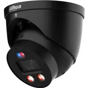 Dahua Hdw3649H-Aspv0280Bpro-B 6 Mp tīkla outdoor eyeball kamera Wizcolor Tioc Pro fiksēts 2.8 mm objektīvs Poe Ip67 Ir 30 m Wdr Ai analītika iebūvēts mikrofons melns