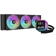 Deepcool Lp360 Šķidrumu dzesētājs Intel / Amd R-Lp360-Bkmsnc-G-1