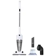 Deerma Dx118C vadu vertikāls putekļsūcējs sausa tīrīšana līdz 16 000 Pa sūkšanas jauda 600 W Hepa filtrācija 1.2 L putekļu tvertne 5 m kabelis 3 uzgaļi Pelēks