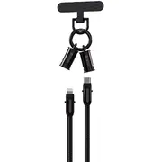 Devia 2In1 Lanyard 27W Usb-C - Lightning Vads 1.2M Ec658