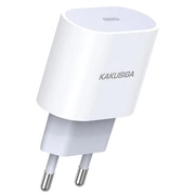 iKaku Ksc-541 Zhuodo Pd25W ātrās uzlādes tīkla adapteris lādētājs ar Type-C White
