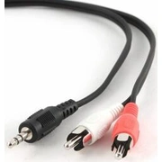 Kabelis Gembird 3.5Mm Jack -2X Rca 5M Cca-458-5M
