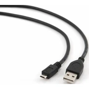 Kabelis Gembird Usb Male - Microusb 0.5M Black Ccp-Musb2-Ambm-0.5M