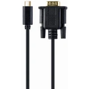 Kabelis Gembird Usb Type-C Male - Vga Female 2M Black A-Cm-Vgam-01