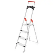 Kāpnes mājsaimniecības L85 Comfortline / alumīnija 4 pakāpieni 038030407