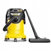 Karcher Kwd 6 P V-25/6/22 1.628-485.0 Universāls mitrs-un-sausais putekļu sūcējs 25 L 1300 W Sausa un mitra tīrīšana Ar pūšanas funkciju Dzeltens-Melns